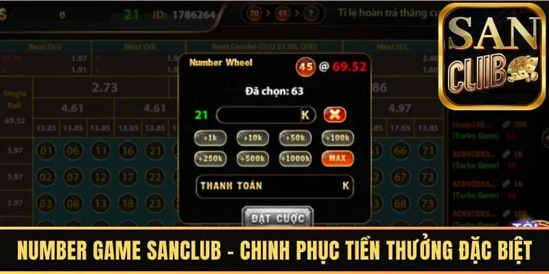 Number Game Sanclub